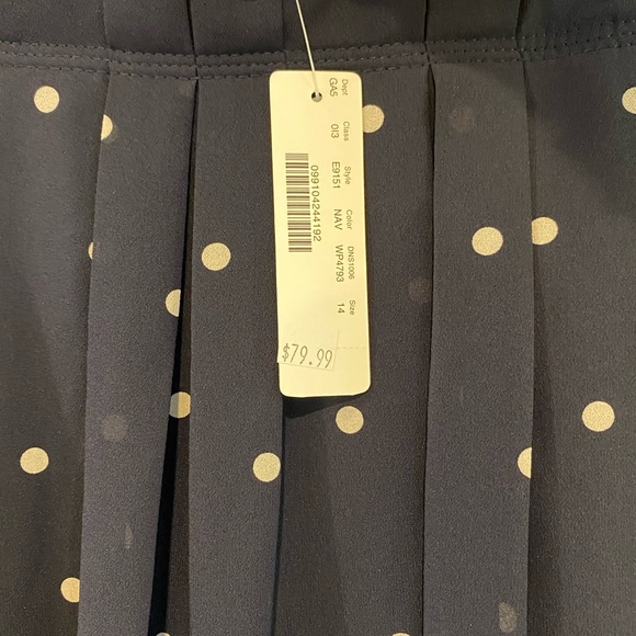 J. Crew Flowy Polka Dot Skirt - Picture 4 of 4